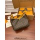 Louis Vuitton CARRYALL Small Handbag (M46203) Monogram: Size - 29x24x12cm