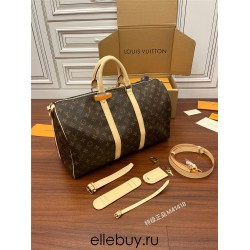 Louis Vuitton M41418 Monogram Yellow Leather: Size - 45x27x20cm