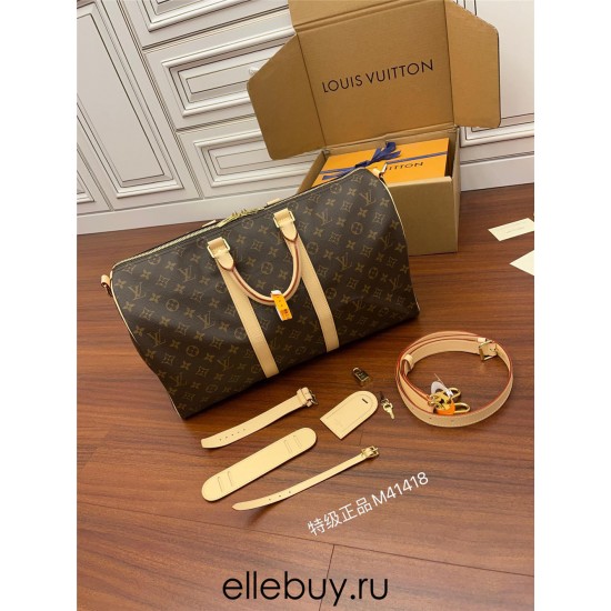 Louis Vuitton M41418 Monogram Yellow Leather: Size - 45x27x20cm