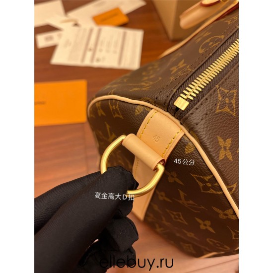 Louis Vuitton M41418 Monogram Yellow Leather: Size - 45x27x20cm