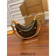 Louis Vuitton LOOP Handbag (M81098) Croissant Handbag designed by Nicolas Ghesquière: Size - 23x13x6cm