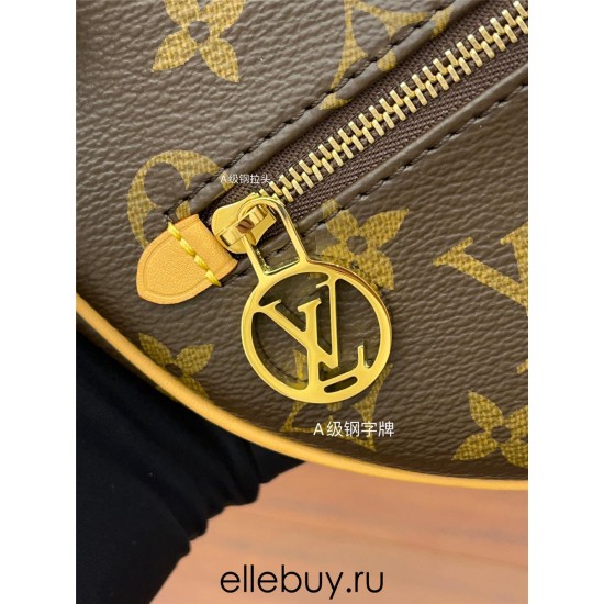 Louis Vuitton LOOP Handbag (M81098) Croissant Handbag designed by Nicolas Ghesquière: Size - 23x13x6cm