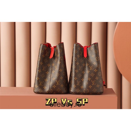 Louis Vuitton M44887 Caramel Gaston-Louis NeoNoe Bucket Bag Monogram: Size - 26x26x17.5 cm