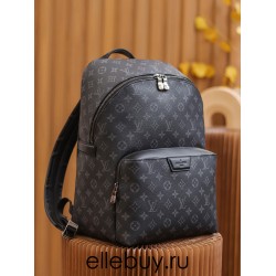 Louis Vuitton M43186 Apollo Backpack Soft Monogram Eclipse Black 40x30x20 cm