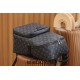 Louis Vuitton M43186 Apollo Backpack Soft Monogram Eclipse Black 40x30x20 cm