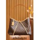 Louis Vuitton CARRYALL Medium Handbag (M46197) Monogram: Size - 39x30x15cm