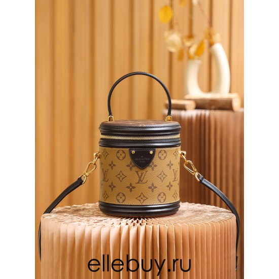 Louis Vuitton Cannes Handbag (M43986) Monogram: Size - 15x17x15cm