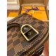 Louis Vuitton N41221 ALMA BB Damier Ebène Monogram coffee color Shell Bag: Size - 25×19×12cm