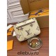 Louis Vuitton M45596 White Print Pochette MÉTIS Metis 2021 Spring: Size - 25x19x7 cm