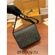 Louis Vuitton DISTRICT Small Messenger Bag (M46255) Monogram Eclipse Black Monogram Eclipse Black: Size - 26x20x7cm