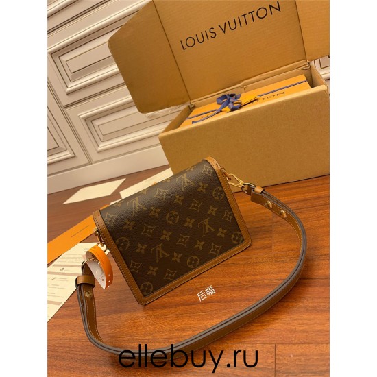 Louis Vuitton MINI DAUPHINE Handbag (M45959) Nicolas Ghesquière Monogram Size: 20x15x9cm