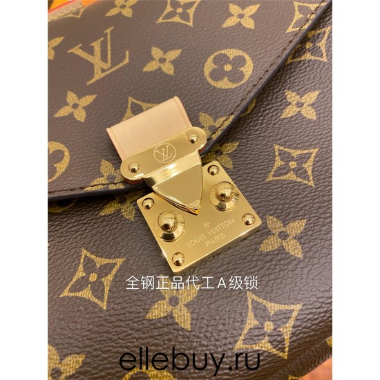 Louis Vuitton Pochette MÉTIS Metis Handbag Monogram Size: 25x19x7cm