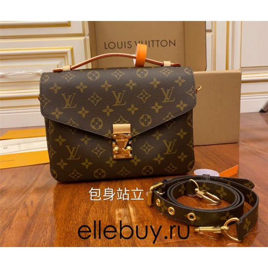 Louis Vuitton Pochette MÉTIS Metis Handbag Monogram Size: 25x19x7cm