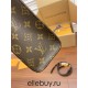 Louis Vuitton PETIT SAC PLAT BB Handbag (M45847) Monogram Size: 21.5x22x9cm