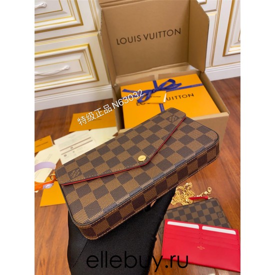 Louis Vuitton Pochette FÉLICIE Felicie Handbag (M63032)  Size - 21x12x3cm