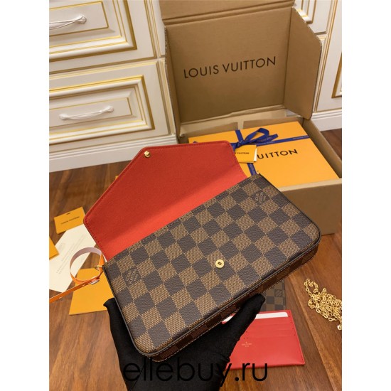 Louis Vuitton Pochette FÉLICIE Felicie Handbag (M63032)  Size - 21x12x3cm