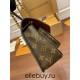 Louis Vuitton PASSY Chain Bag Monogram Gold Hardware (M45592) Size: 24x17x12cm