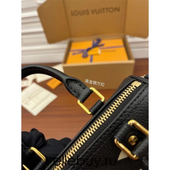 Louis Vuitton NANO SPEEDY Handbag (M81456) Yellow Size: 16x11x9cm