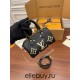 Louis Vuitton NANO SPEEDY Handbag (M81456) Yellow Size: 16x11x9cm