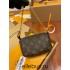 Louis Vuitton M58009 MINI POCHETTE ACCESSORIES Classic Monogram Coin Purse Hand Clutch Size: 15.5x10.5x4cm