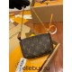 Louis Vuitton M58009 MINI POCHETTE ACCESSORIES Classic Monogram Coin Purse Hand Clutch Size: 15.5x10.5x4cm