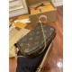 Louis Vuitton M58009 MINI POCHETTE ACCESSORIES Classic Monogram Coin Purse Hand Clutch Size: 15.5x10.5x4cm