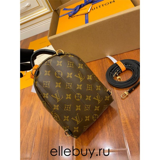 Louis Vuitton New Version M44873 PALM SPRINGS Mini Backpack Nicolas Ghesquière Monogram Size: 17x22x10cm