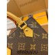 Louis Vuitton PETIT SAC PLAT Handbag (M81295) Monogram Size: 14x15x5cm