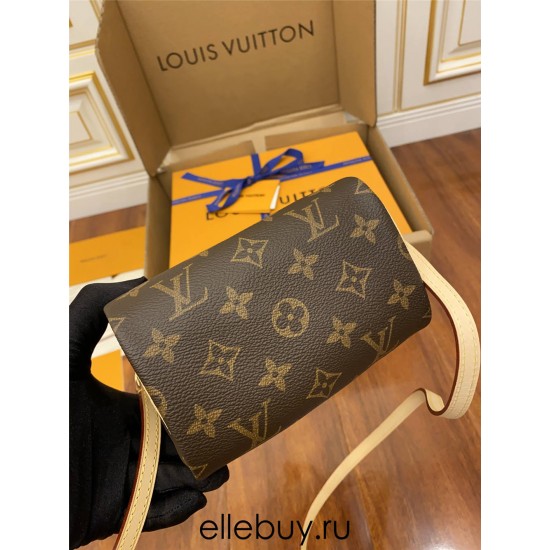 Louis Vuitton Best-selling NANO SPEEDY Handbag (M61252) Monogram Size: 16X11X9CM