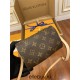 Louis Vuitton Best-selling NANO SPEEDY Handbag (M61252) Monogram Size: 16X11X9CM