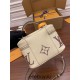 Louis Vuitton M45599 White Print Vanity Small Handbag Giant Monogram Embossed Size: 19×13×11cm