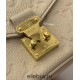 Louis Vuitton MICRO MÉTIS Metis Chain Bag (M81390) Yellow Flower Monogram Empreinte Leather, Size: 14x11x3.5cm