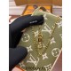 Louis Vuitton MINI POCHETTE ACCESSOIRES Clutch (M81284) Green Spring in the City Capsule Collection, Size: 15.5x10.5x4cm