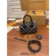 Louis Vuitton SPEEDY BANDOULIÈRE 20 Handbag (M46088) Black Speedy Bandoulière 20 Handbag Monogram Empreinte Leather, Size: 20.5x13.5x12CM