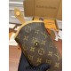 Louis Vuitton M80874 Fold Me Clutch Monogram Canvas and Leather, Size: 14.5x18x6.5cm