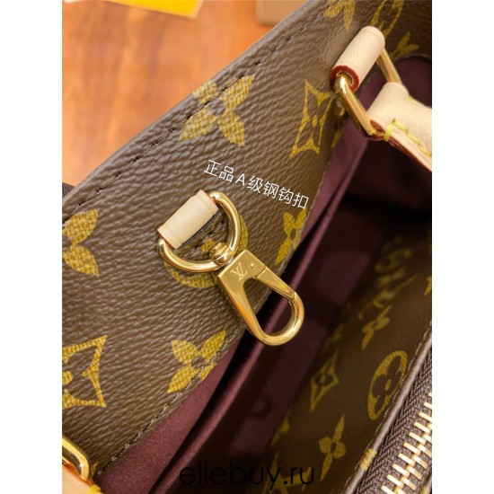 Louis Vuitton MONTAIGNE BB Handbag (M41055) Monogram Canvas, Size: 29X20X13CM