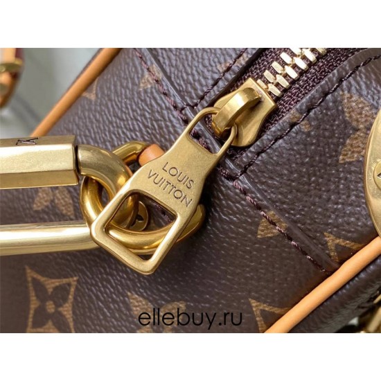 Louis Vuitton M68906 MINI SOFT TRUNK Monogram with Gold Chain, Size: Length 18.5 x Height 12.5 x Width 7cm