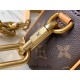 Louis Vuitton M68906 MINI SOFT TRUNK Monogram with Gold Chain, Size: Length 18.5 x Height 12.5 x Width 7cm