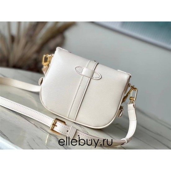 Louis Vuitton M23746 Ivory Wave Series SAUMUR BB Handbag Saumur BB Handbag Brand New Epi Leather, Size: 20.0x16.0x7.5 cm