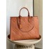 Louis Vuitton ONTHEGO Large Handbag (M44925) Caramel Onthego Handbag Monogram Empreinte Giant Embossed Soft Leather, Size: 41x34x19cm