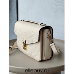 Louis Vuitton POCHETTE MÉTIS Metis Handbag (M46552) Off-White Monogram Empreinte Leather, Monogram Embossing, Size: 25x19x7cm