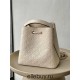 Louis Vuitton NéoNoé NeoNoe Medium Handbag (M46526) Ivory White NéoNoé NeoNoe Bucket Bag, Size: 26x26x17.5cm