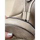 Louis Vuitton Bella Handbag (M21886) Gray, Bella Bucket Bag with Coin Purse made of Mahina Leather, Flat LV, Size: 19x22x14cm