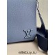 Louis Vuitton TAKEOFF Messenger Bag (M21363) Blue, Takeoff Messenger Bag in LV Aerogram Leather, Size: 28x24x10cm