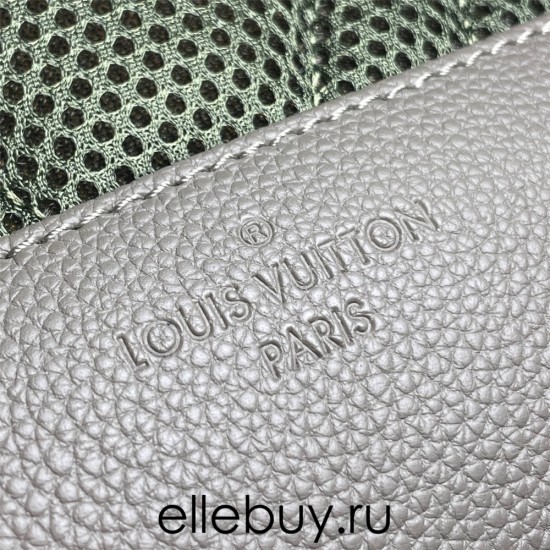 Louis Vuitton NEW BACKPACK Backpack (M21362) Green, LV Aerogram Leather, Size: 30x43x14cm