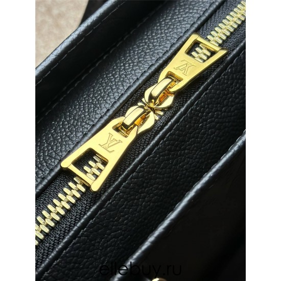 Louis Vuitton ONTHEGO EAST WEST Handbag (M23640) Black OnTheGo East West, Size: 25x13x10cm