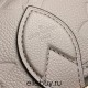 Louis Vuitton DIANE Handbag (M46388) White, Diane Handbag Classic Monogram Empreinte Embossed Leather, Size: 23x16x8.5cm