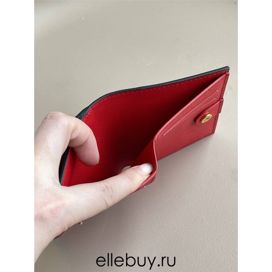 Louis Vuitton Portefeuil Lisa Compact Wallet (M82381) Red, Size: 9×11.5×1.5cm