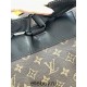 Louis Vuitton M46699 Yellow Leather Christopher Small Backpack in Monogram Canvas, Size: 32x39x12cm