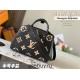 Louis Vuitton M45489 Medium Black Printed Montaigne Handbag, Size: 33×23×15cm